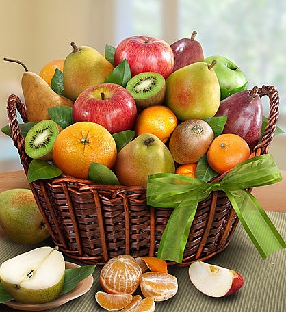 Premier Orchard Fruit Gift Basket - gluten free